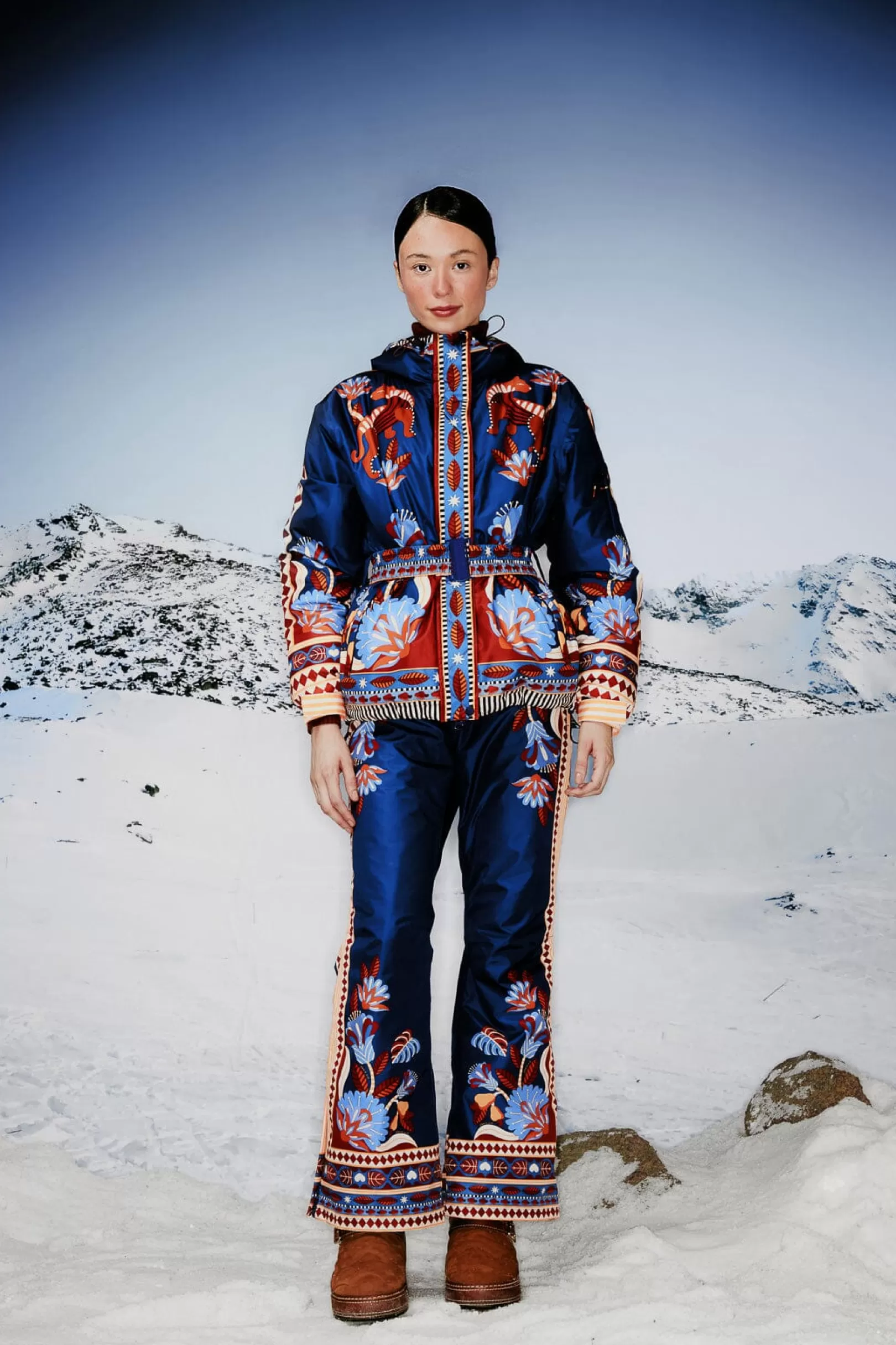 FARM Rio  BLUE NATURE BEAUTY SKI PANTS Best