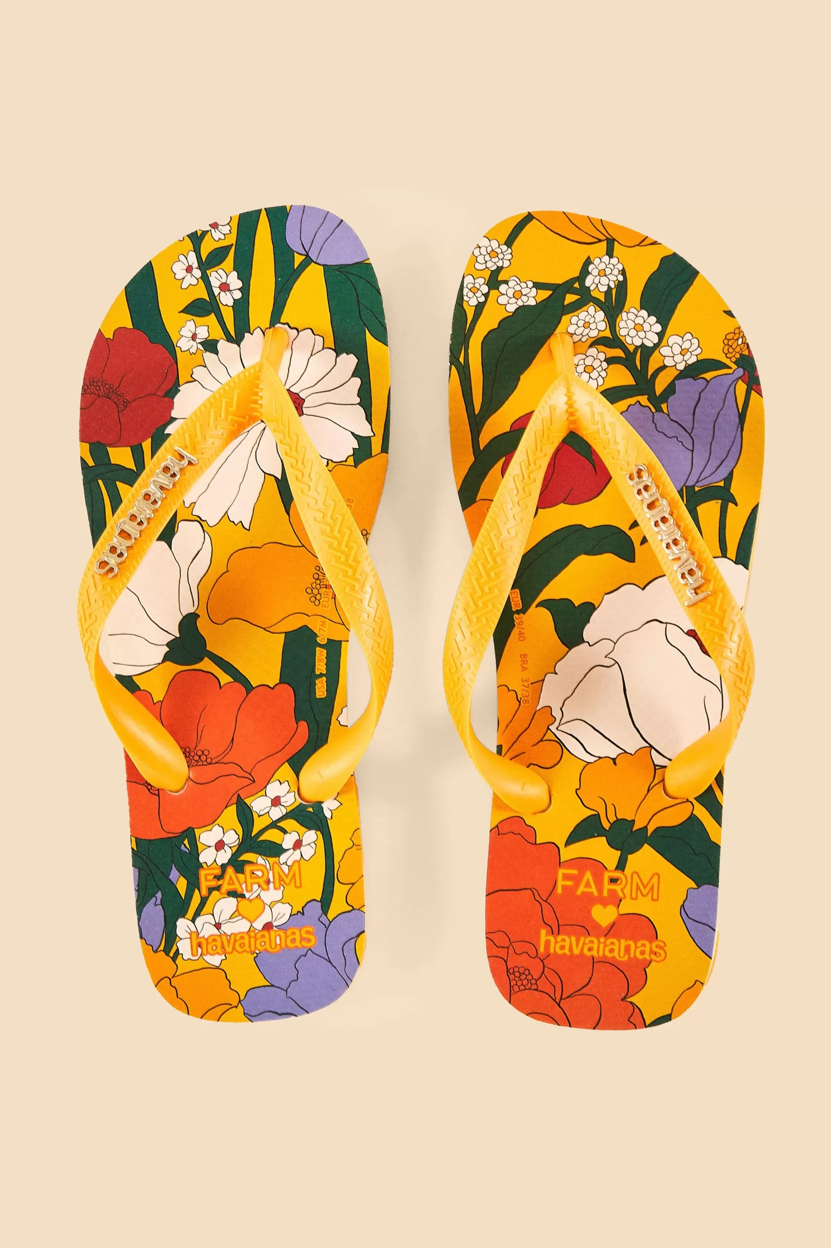 FARM Rio  BUCOLIC FLORAL HAVAIANAS SANDALS Discount