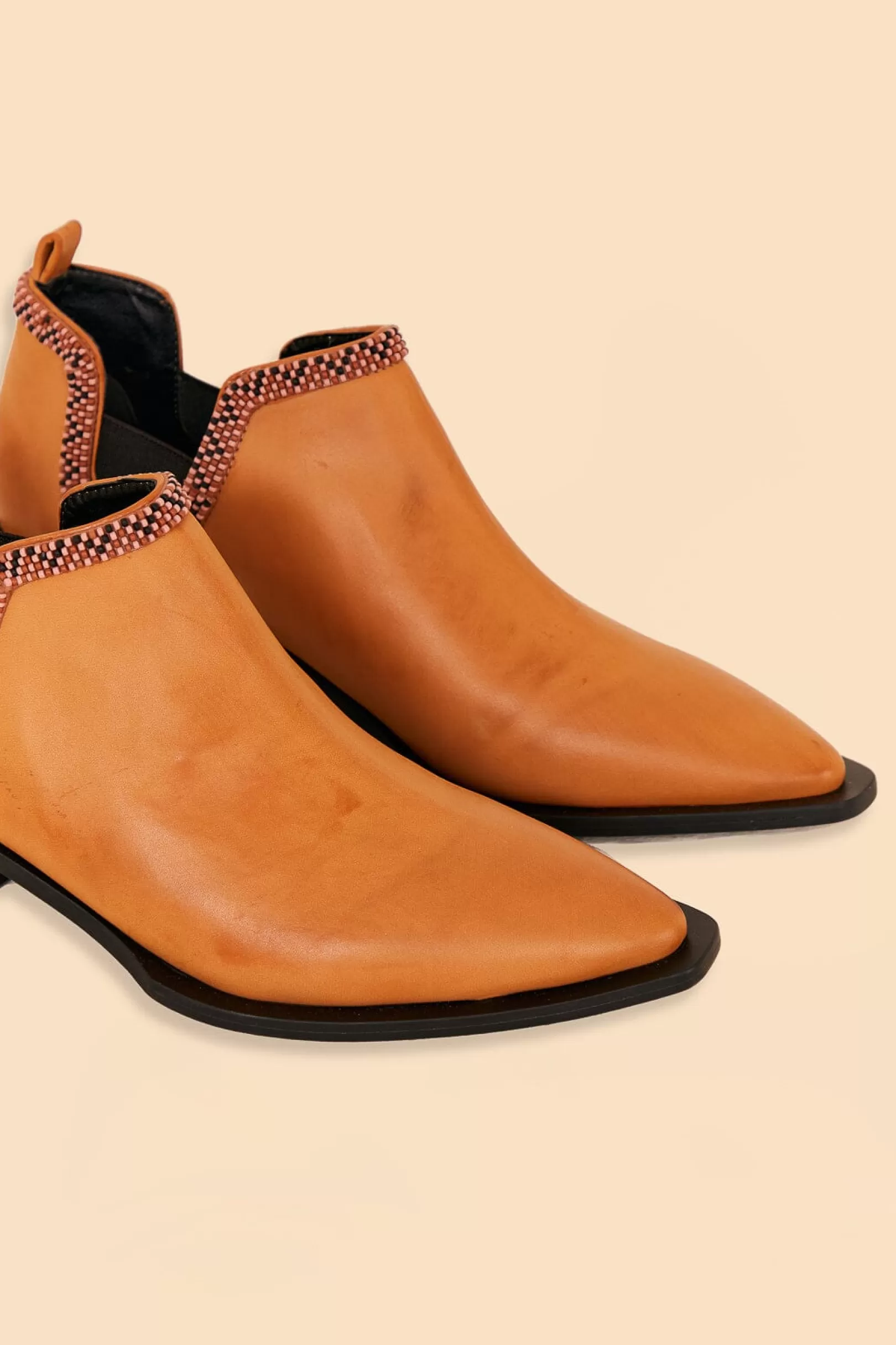 FARM Rio  CARAMEL LOW CUT BOOT Best