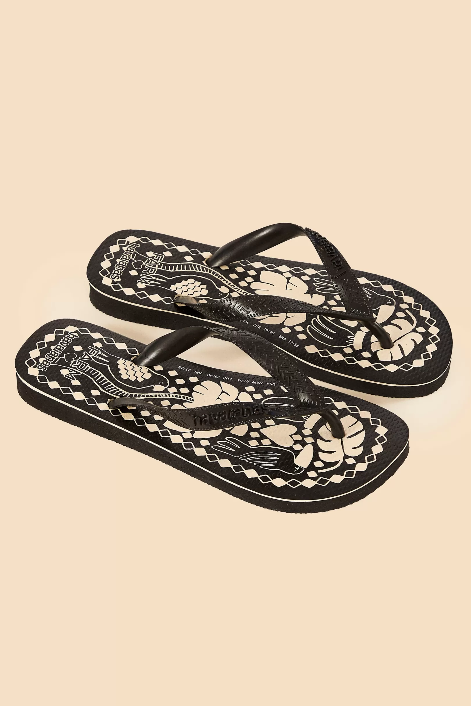 FARM Rio  JUNGLE SCARF HAVAIANAS SANDALS Sale