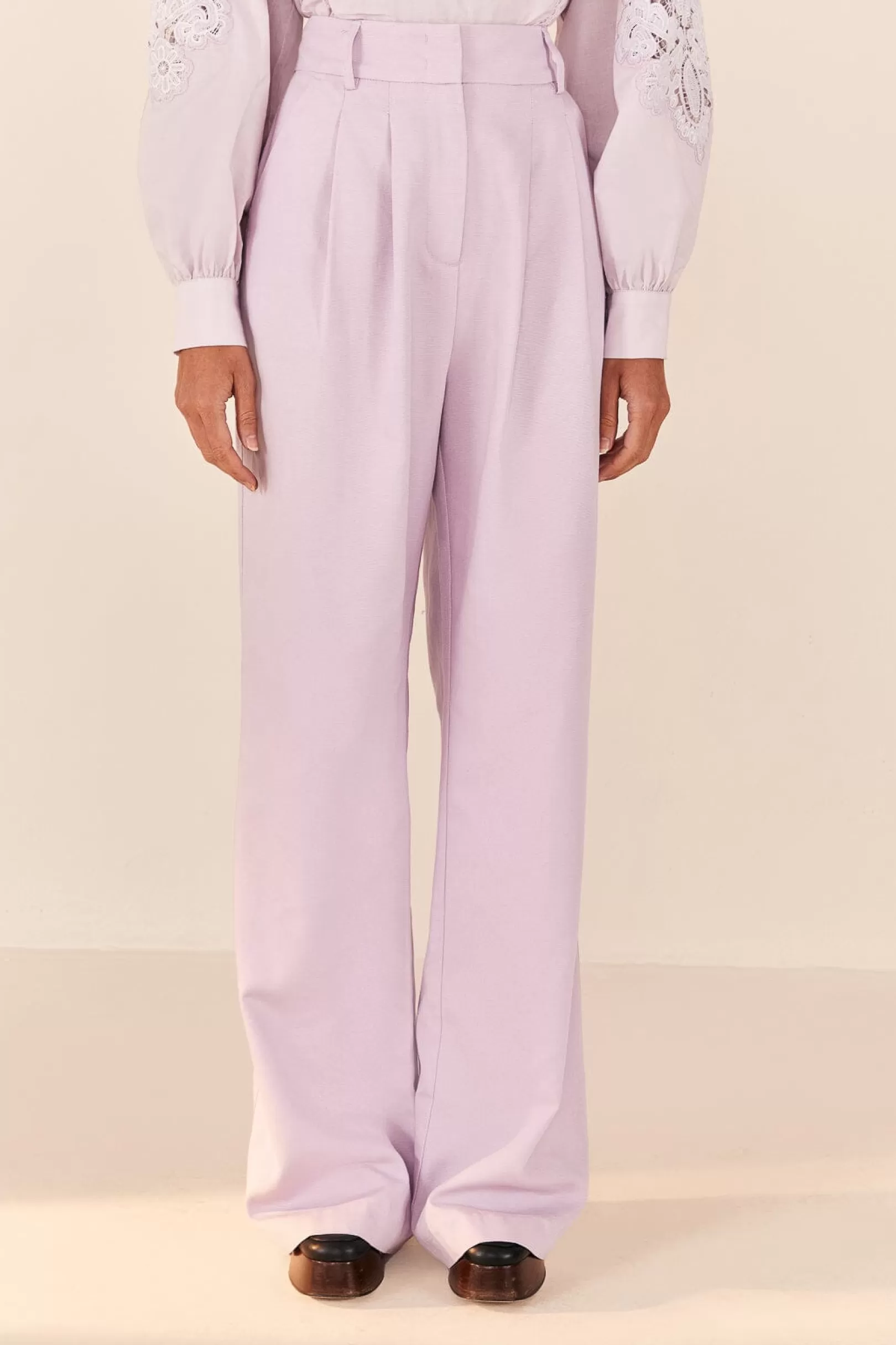 FARM Rio  LILAC LOW WAISTED PANTS Sale