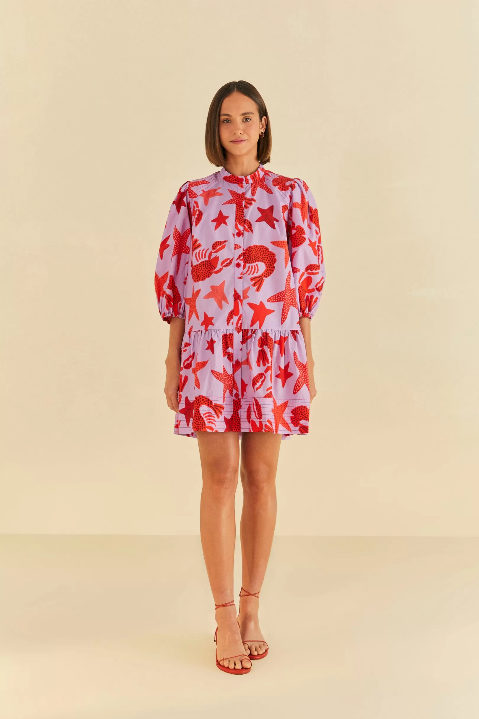 FARM Rio  LOBSTER SKY MINI DRESS Flash Sale