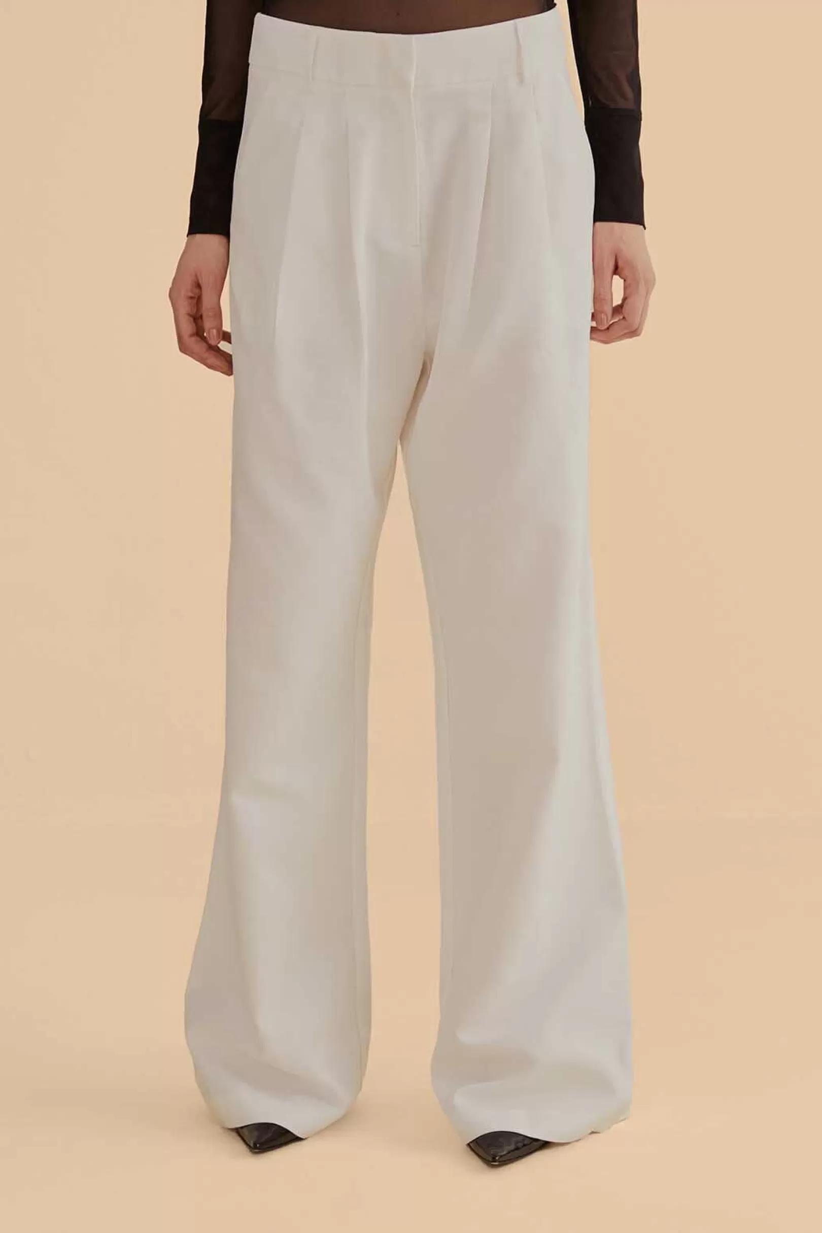 FARM Rio  OFF-WHITE WIDE PANTS Sale