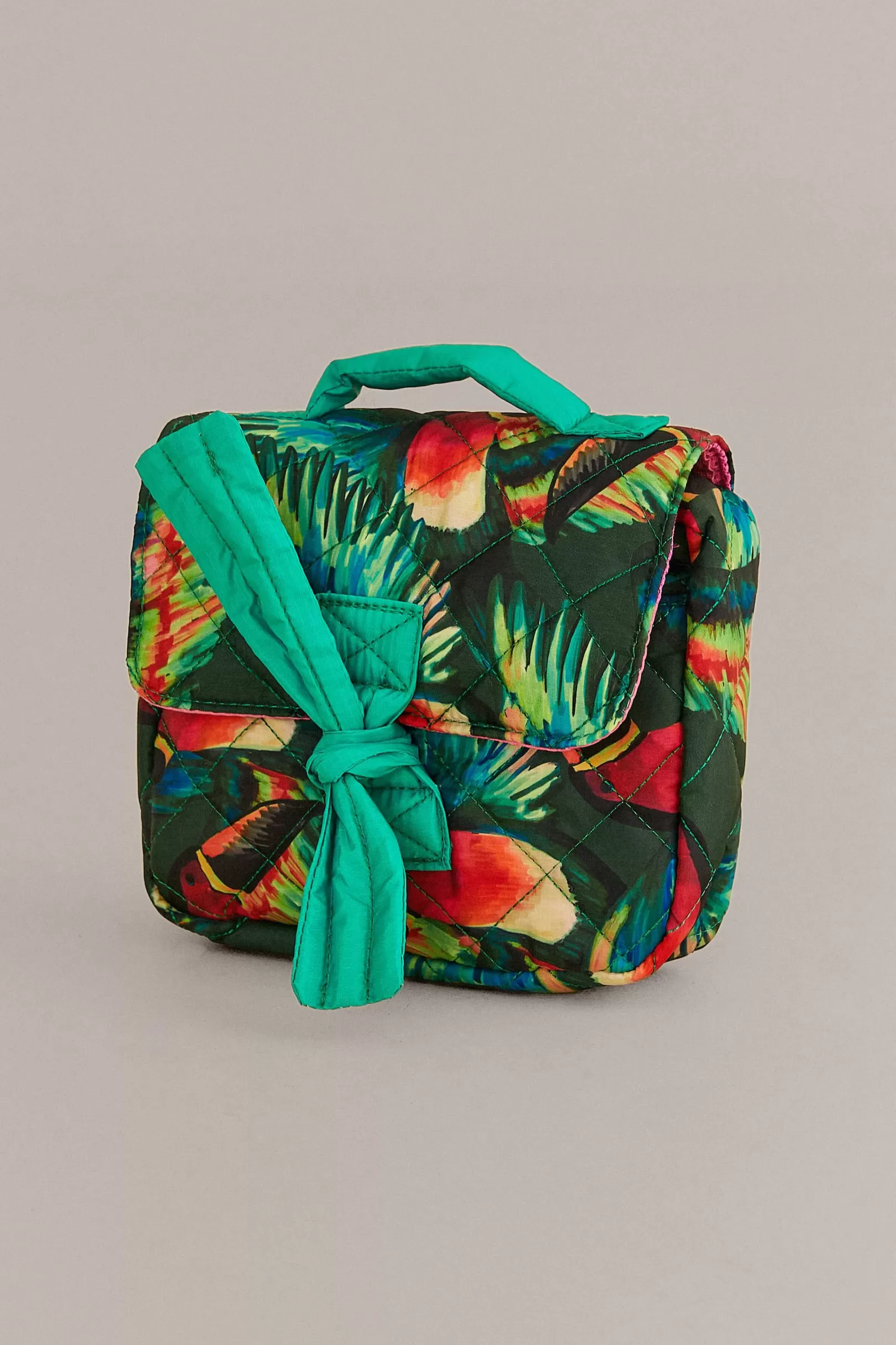 FARM Rio  PAINTED TOUCANS CARRY THE SUN POUCH Discount