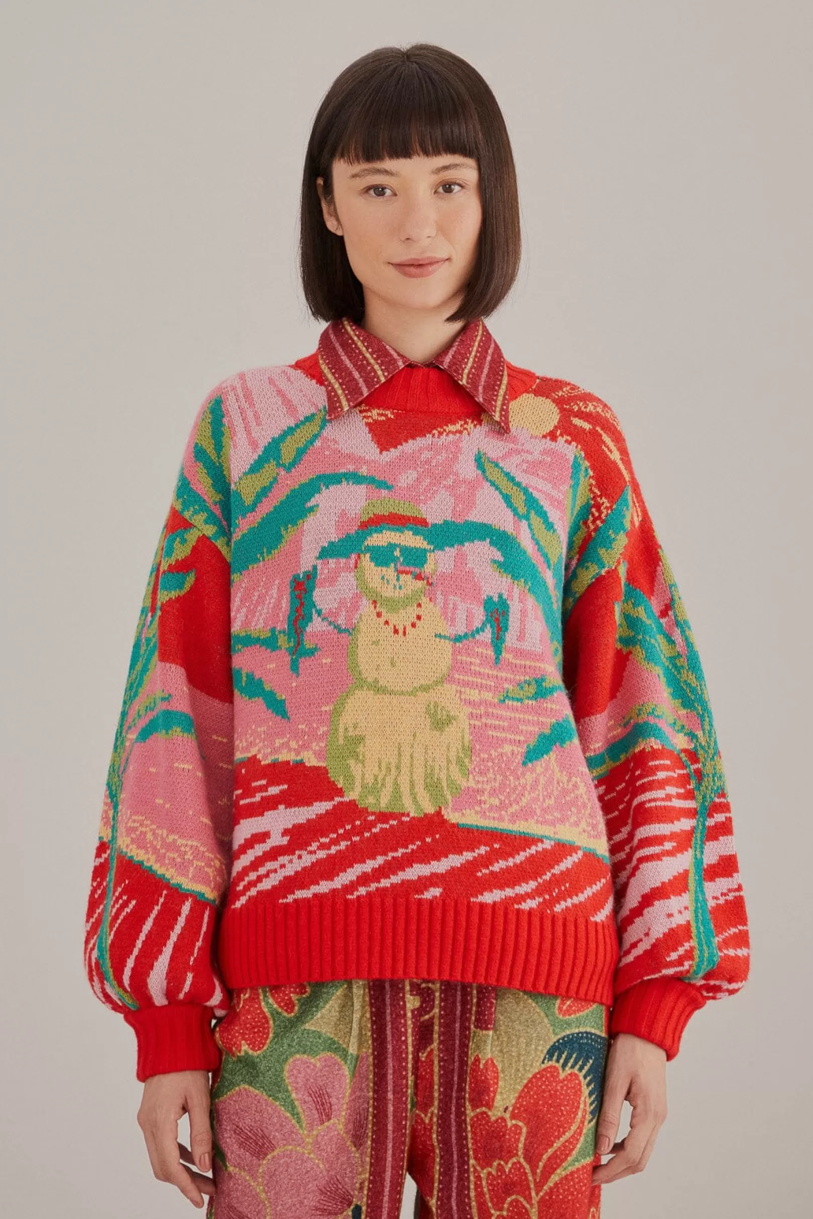 FARM Rio  SUNNY CHRISTMAS SWEATER Shop