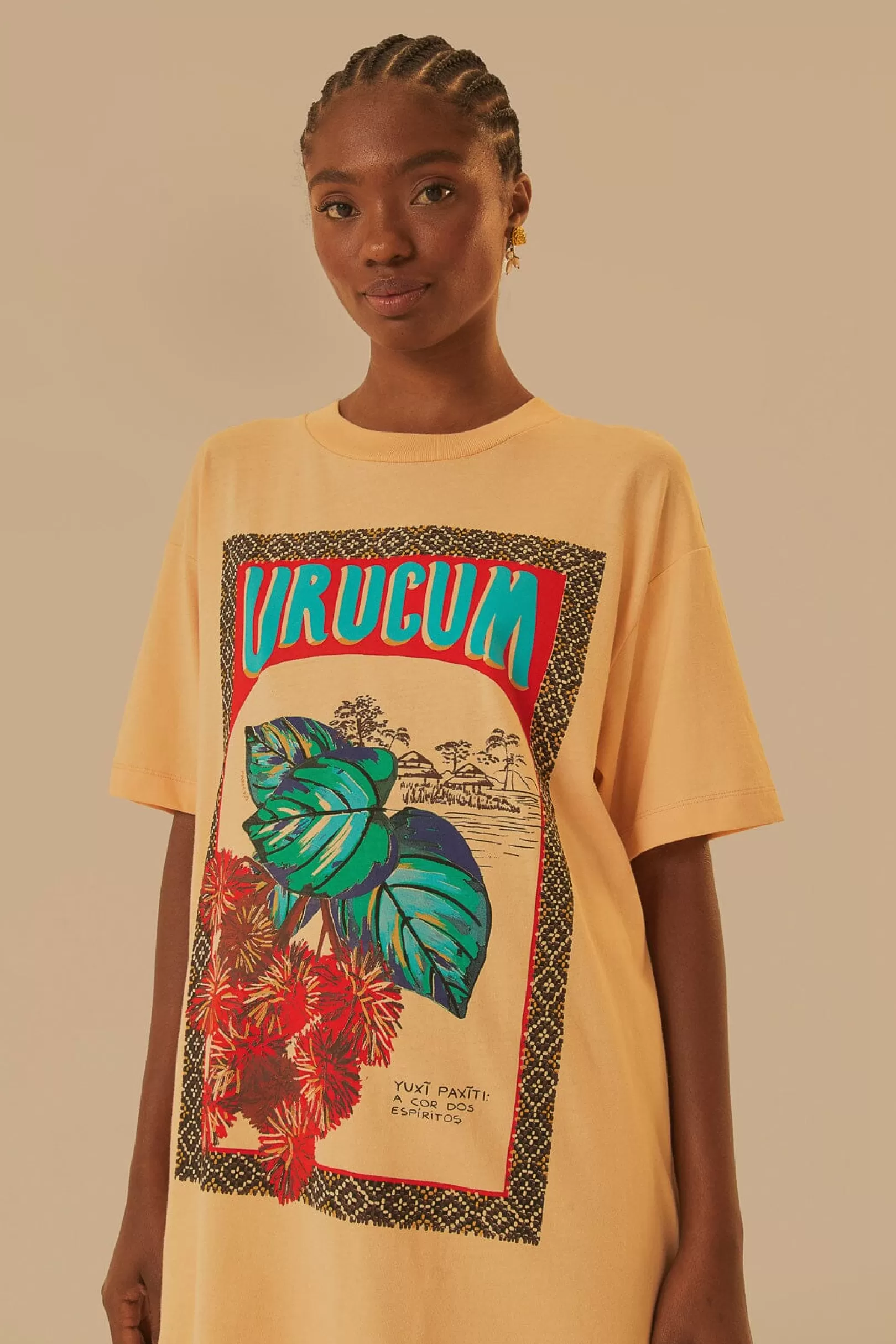 FARM Rio  URUCUM RELAXED T-SHIRT Discount